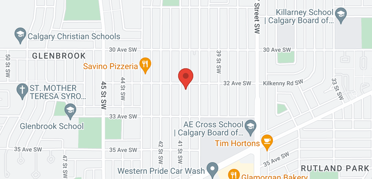 map of 3308 41 ST SW